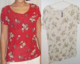 Blusa com estampa floral