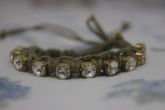 pulseira de strass